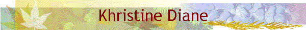 Khristine Diane